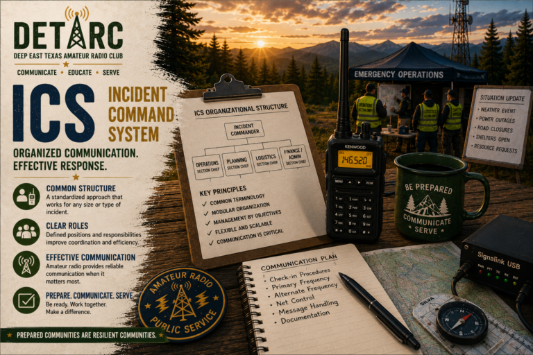 Incident Command System: Why Amateur Radio Operators Learn ICS